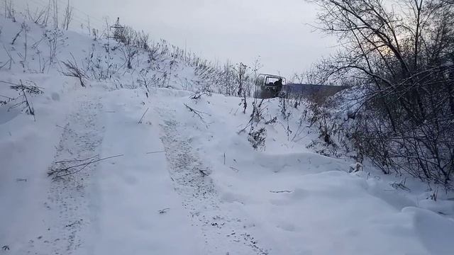 Пикап М2 по снегу, часть 3. 31 декабря 2019 г. смотреть онлайн