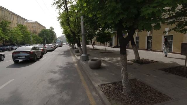 Ростов-на-Дону. Большая Садовая улица. От Кировского проспекта до Пригородного желез. дорож. вокзал