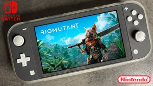 Обзор на BIOMUTANT Nintendo switch Lite