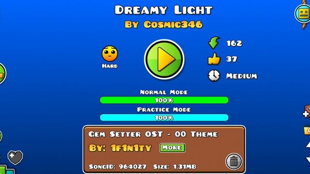 DREAMY LIGHT /GEOMETRY DASH смотреть онлайн