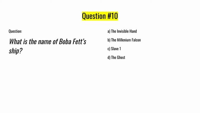 SRLS Virtual Programming - Star Wars Trivia