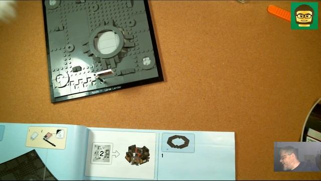 LEGO Apollo 11 Lunar Lander (part 1) + Space Rocket Ride - JB's BrickBox Chill Session Build смотреть онлайн