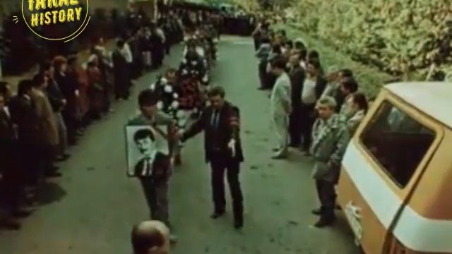 Похороны актера Джамбула Худайбергенова, 1990 год смотреть онлайн