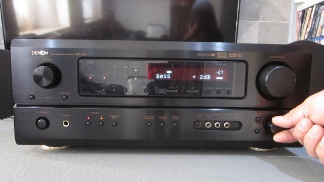 PROBANDO AMPLIFICADOR RECEIVER DENON AVR-1804 смотреть онлайн