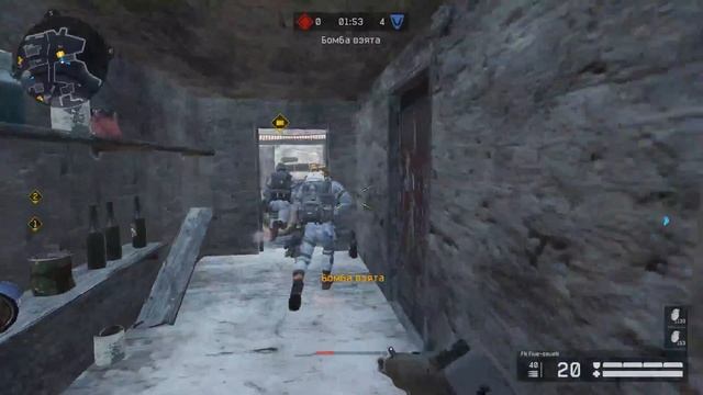 Warface Рейтинговый матч, я один против клана Дикая дивизия (сервер браво) смотреть онлайн