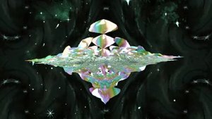 Galaxy Cruiser Cephelon in Fractal Space