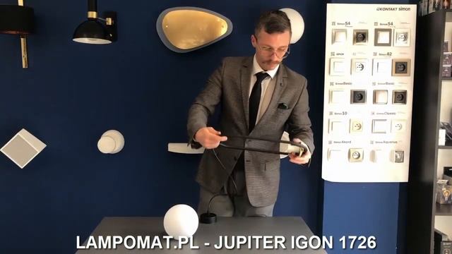Lampa wisząca Jupiter Igon 1726 смотреть онлайн
