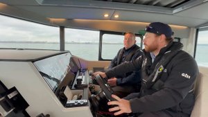 Saxdor 320 GTC on the Water and Navigation