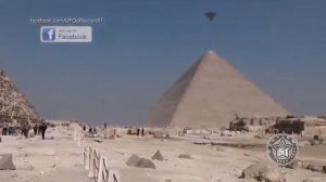 НЛО над пирамидами Гизы в Египте Апрель 2016