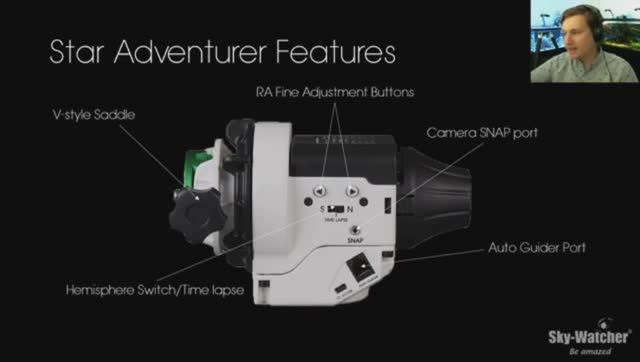 Монтировка для астрофотографии: Star Adventurer, часть 2 | Sky-Watcher – видеообзор смотреть онлайн