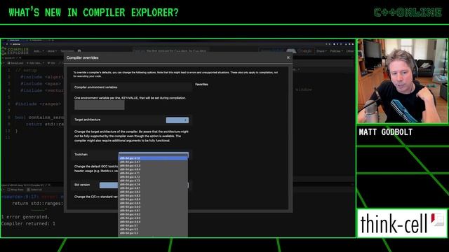 What’s New in Compiler Explorer? 2024 Update - Matt Godbolt - C++Online 2024