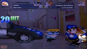 SMG4 and DEXTER "BOY GENIUS" TEAM UP AND DESTROY MUGENS IN SURVIVAL MODE