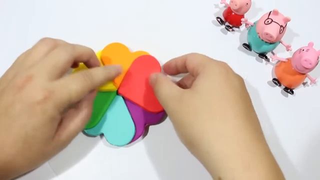 Мороженое и Свинка Пеппа из пластилина Плей До. Обучающие и развивающие видео для детей смотреть онлайн