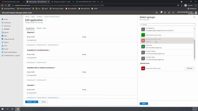Microsoft Intune Endpoint Manager (MEM) | Android Enrollment setup steps | BYOD | MDM | Admin Part-