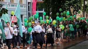 Праздничное шествие - Праздник города Даугавпилс, 1 июня 2024