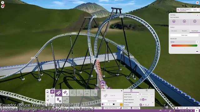 eXcelerator Launch Coaster - Luna Park (Build Sequence and Ride Sequence) Planet Coaster Creation смотреть онлайн