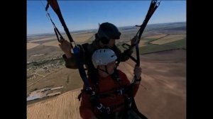 Полёт на параплане август 2023