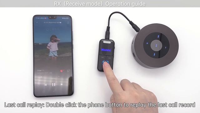 GT69 Audio Transmitter Receiver With Bluetooth V5.0 And смотреть онлайн