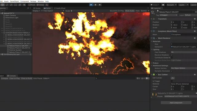 ORION - Space Scene and Planets generation Framework - Tutorial 3 Shader based nebula