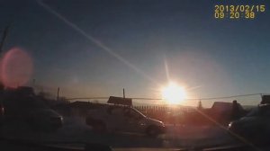 Метеорит над Челябинском (лучшие кадры)
