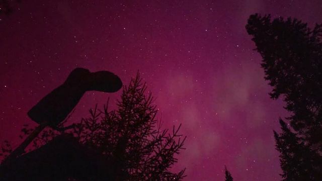 СЕВЕРНОЕ СИЯНИЕ 10-11 мая 2024 | TIMELAPSE
