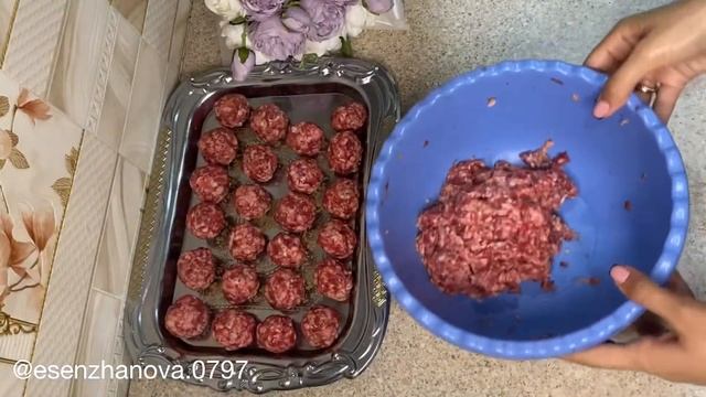 Загатовка. Фрикадельки. Пельмени. Қазақша рецепт. смотреть онлайн