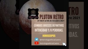 PLUTON RETRO// cambios bruscos, intensidad y pérdidas// 3 + afectados: Géminis, Cáncer, Escorpión 🥺