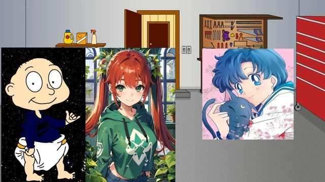 Tommy And His Daughter Zoey Went To Sailor Mercury Ask Her About Their Song From Hank's Garage смотреть онлайн