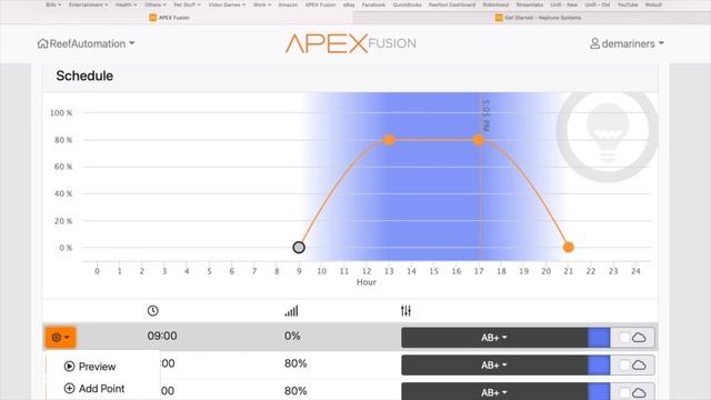 Neptune Systems Apex Tutorials - Programming The Sky