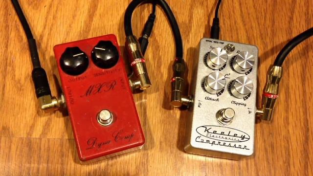 Vintage 1977 Dyna Comp vs Keeley Compressor смотреть онлайн