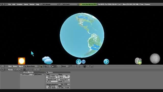 Blender Earth 1.4 Interactive смотреть онлайн