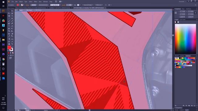 YAMAHA Y15ZR CUSTOM Y V2 STRIPE RED (DESIGN PROCESS) смотреть онлайн