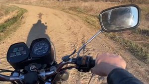 Покатушки на ИЖ ПЛАНЕТА 5 ушла в разнос, смотреть до конца