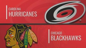 21.01.2025 | Каролина Харрикейнз — Чикаго Блэкхокс |  Carolina Hurricanes - Chicago Blackhawks