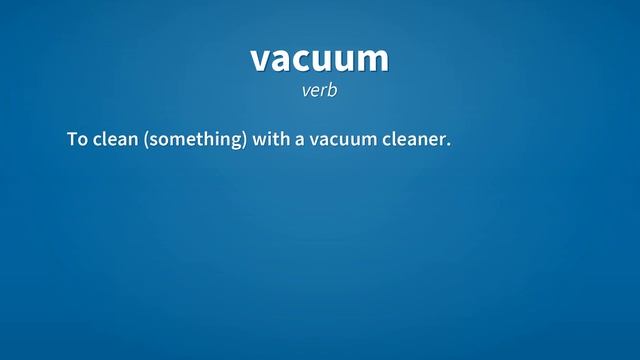 Vacuum | Meaning of vacuum смотреть онлайн