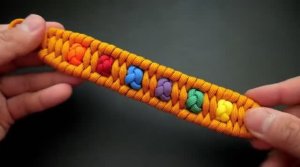 INFINITY WAR How to Make an Infinity Gauntlet Trilobite Paracord Bracelet Tutorial_270p_360p