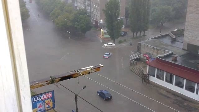 VAZ 2115 drowning in a puddle смотреть онлайн