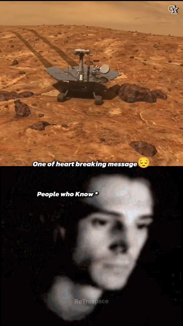 This was a Heart touching message all the way from Mars#shorts