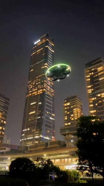 Chinese company Shenzhen UFO Technology invented a flying saucer смотреть онлайн