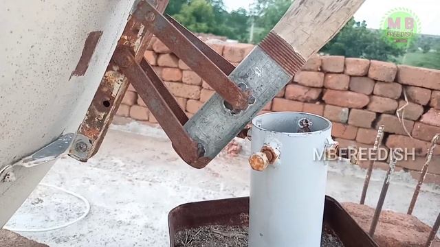 उल्टी डीस में देखो Abs 3W & Amos 4W on 2 Feet Dish setting | 3W,4W उल्टी डीस में Setting |mbfreedis