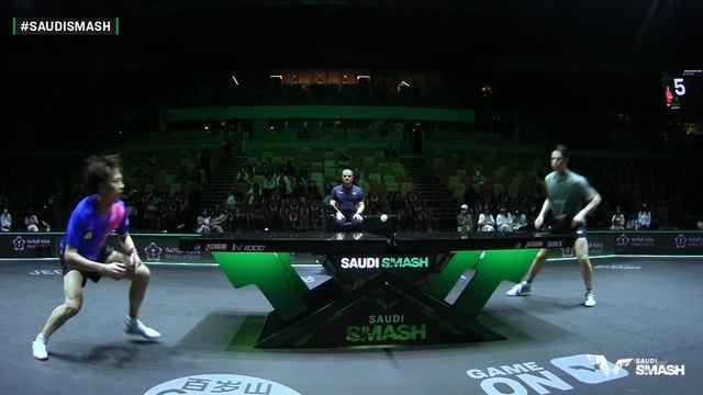 FULL MATCH | Jonathan Groth vs Lin Gaoyuan | MS R32 | #SaudiSmash 2024 смотреть онлайн