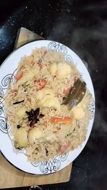 Mix vegetable Rice Recipe|Mix Sabzi|Mix Sabzi Pulao Banane Ka Tarika| #trending#sabji #shorts