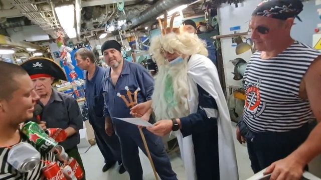 День Нептуна ms Hamburg. смотреть онлайн