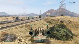 Собрал все части космическо корабля и открыл секретную машину в Grand Theft Auto V