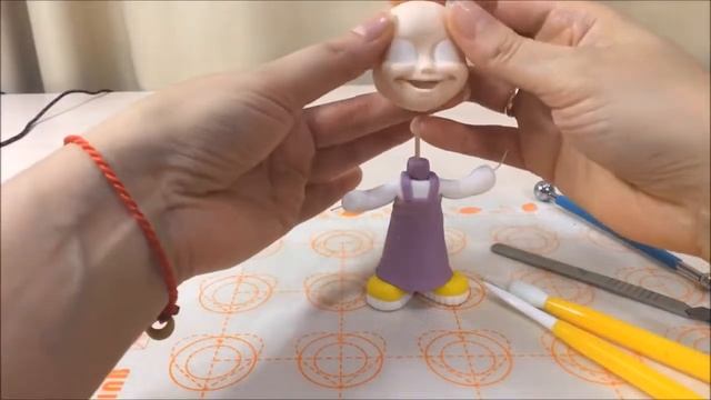 Лепим Машу из мастики   How to make fondant MASHA cake topper