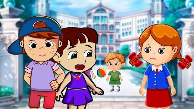 НОВАЯ ДЕВОЧКА В КЛАССЕ Мультики для детей