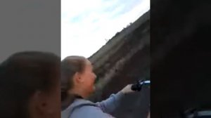на мотоцикле от ментов