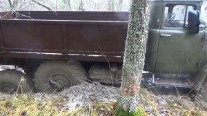 Покатушка по бездорожью на 131 зиле