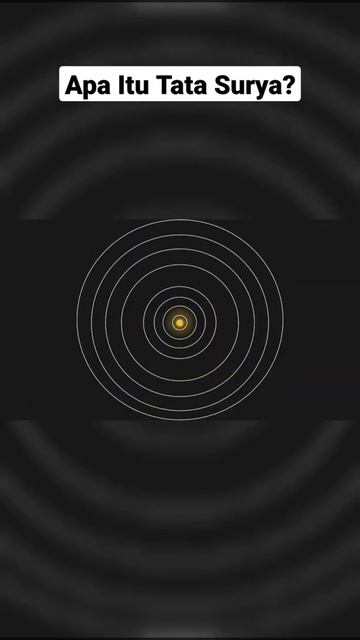 Apa itu tata surya? | #astronomi #edukasi #short #matahari #luarangkasa #animasi