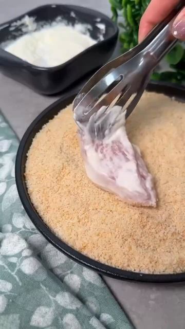 Куриное филе в необычной вкусной панировке за 15 минут в аэрогриле Demiand: 153760971 смотреть онлайн